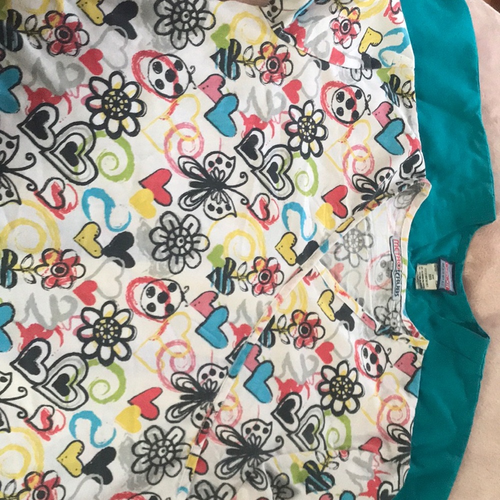 Scrub tops